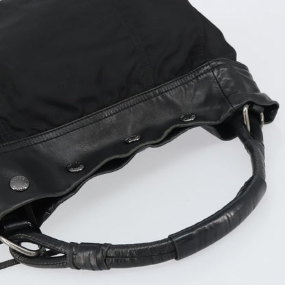 Prada Vintage Shoulder Bag Tessuto, BLACK, NYLON, Shoulder bag