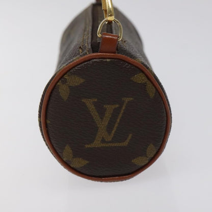 Louis Vuitton Papillon Pochette Monogram Canvas, BROWN, CANVAS, Clutche & pouche