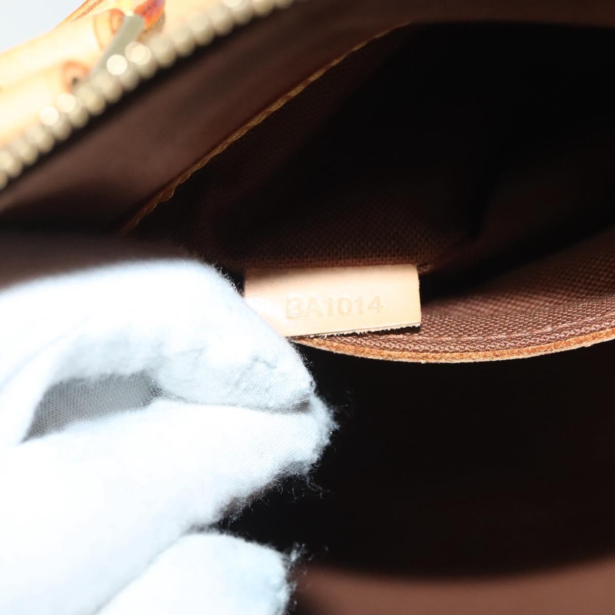 Louis Vuitton Alma Handbag Monogram Canvas, BROWN, CANVAS, Handbag