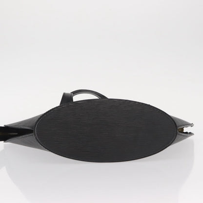 Louis Vuitton Saint Jacques Handbag Epi Leather, BLACK, LEATHER, Handbag