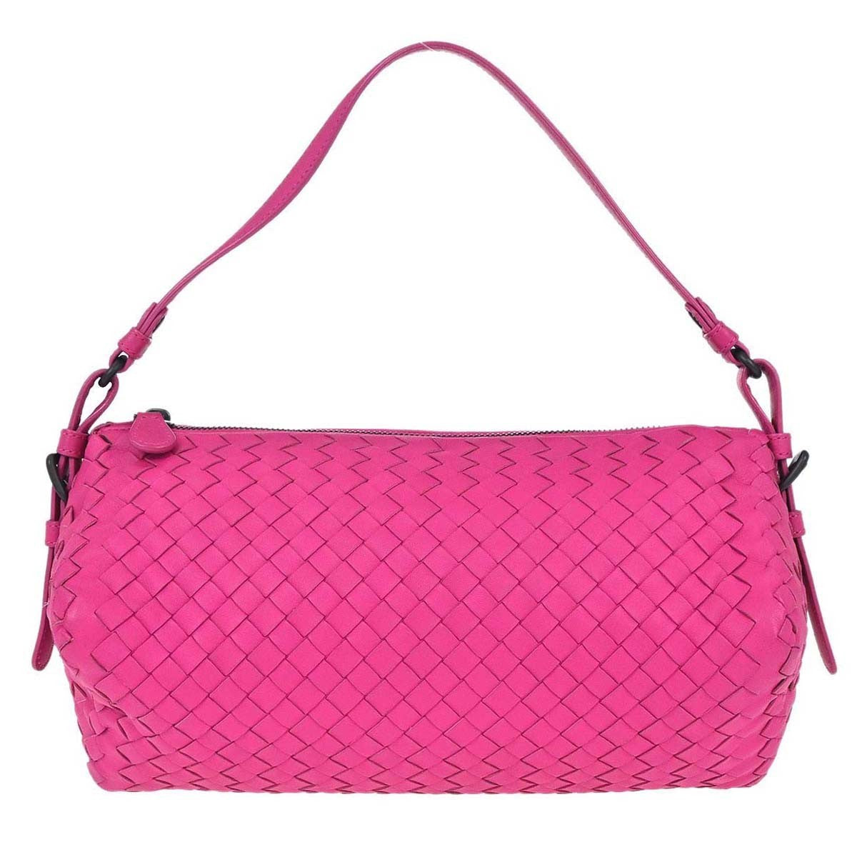 Bottega Veneta Intrecciato Handbag Leather, Pink, Leather, Handbag