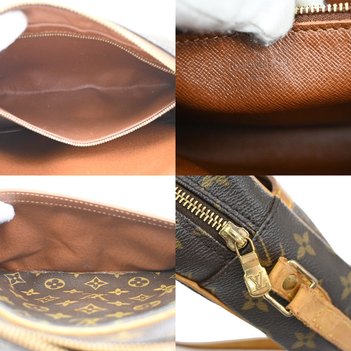 Louis Vuitton Trocadero Handbag Monogram Canvas, BROWN, CANVAS, Shoulder bag