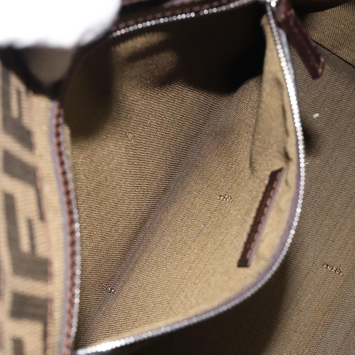 Fendi Zucca Tote bag FF motif, BLACK, CANVAS, Tote bag