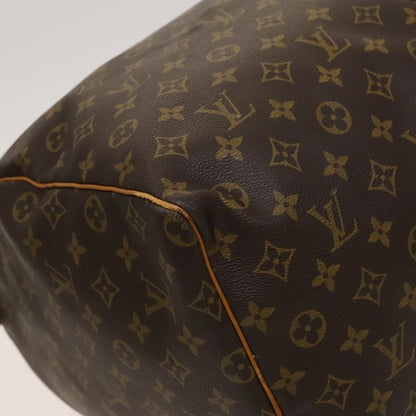 Louis Vuitton Keepall Bag Monogram Canvas, BROWN, CANVAS, Travel bag