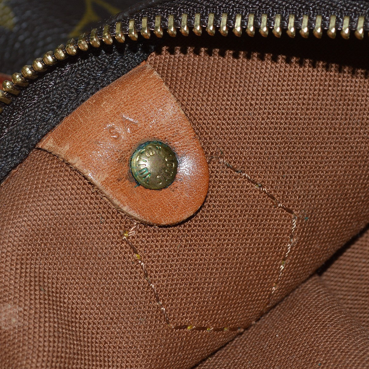 Louis Vuitton Speedy Handbag Monogram Canvas, BROWN, CANVAS, Handbag