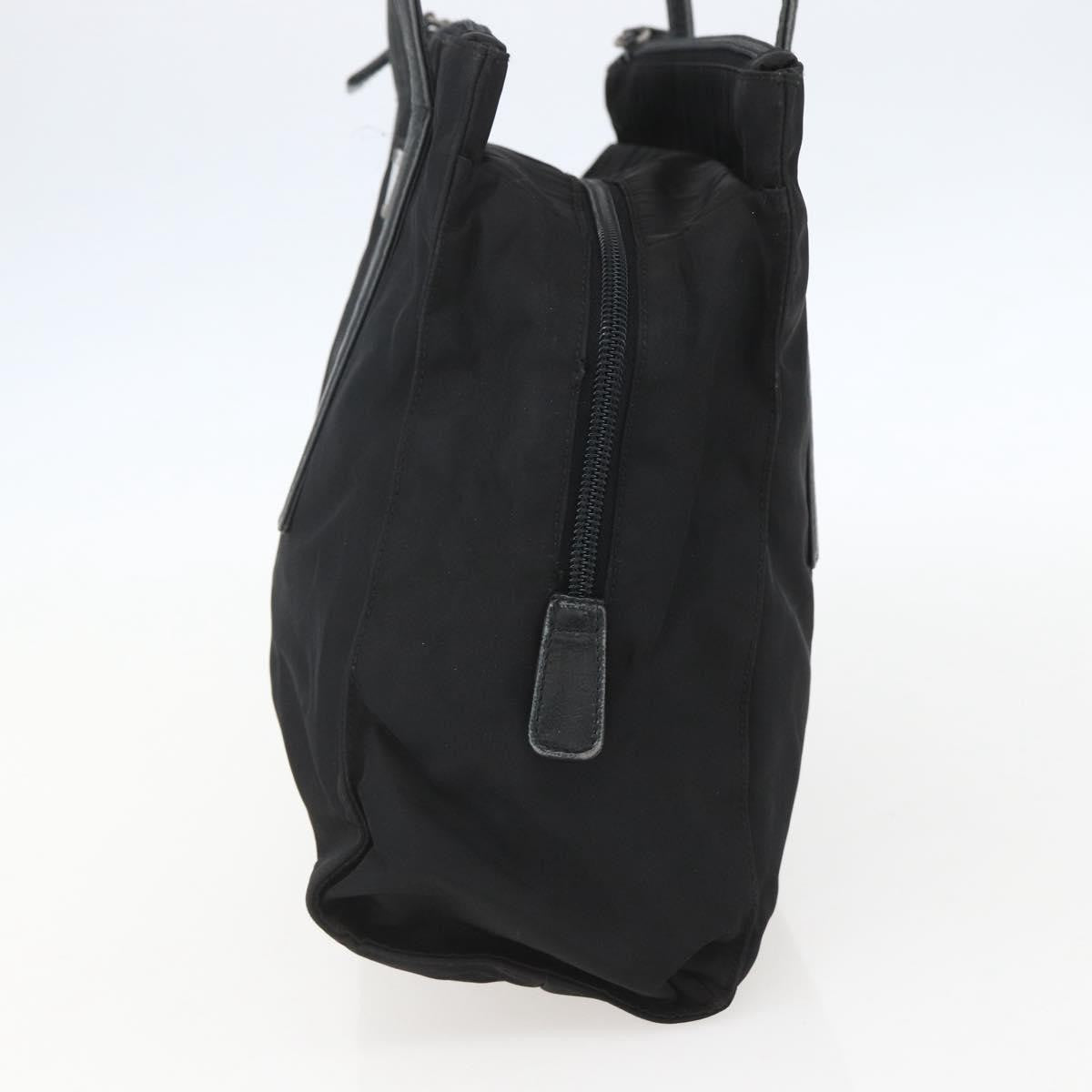 Prada Vintage Shoulder Bag Tessuto, BLACK, NYLON, Shoulder bag