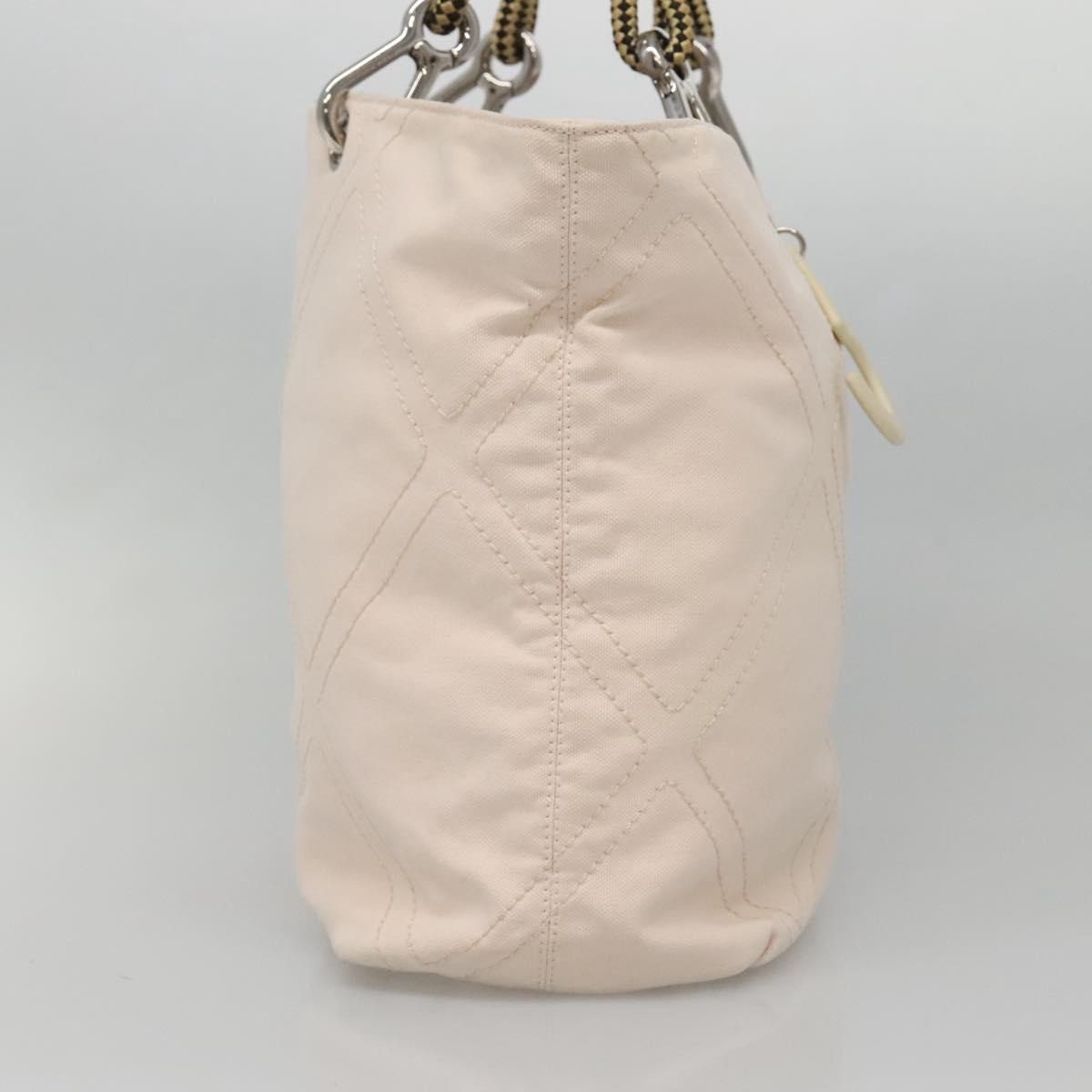 Chanel Vintage Cruise Line No.5 Tote Quilted Canvas, ECRU, CANVAS, Tote bag