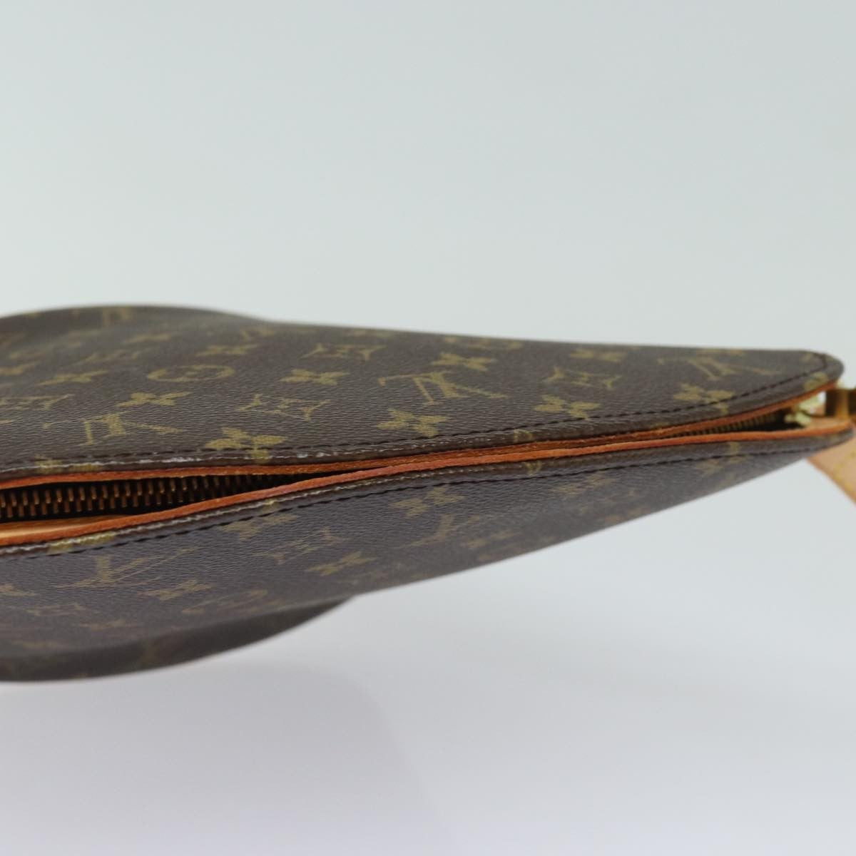 Louis Vuitton Drouot Handbag Monogram Canvas, BROWN, CANVAS, Shoulder bag