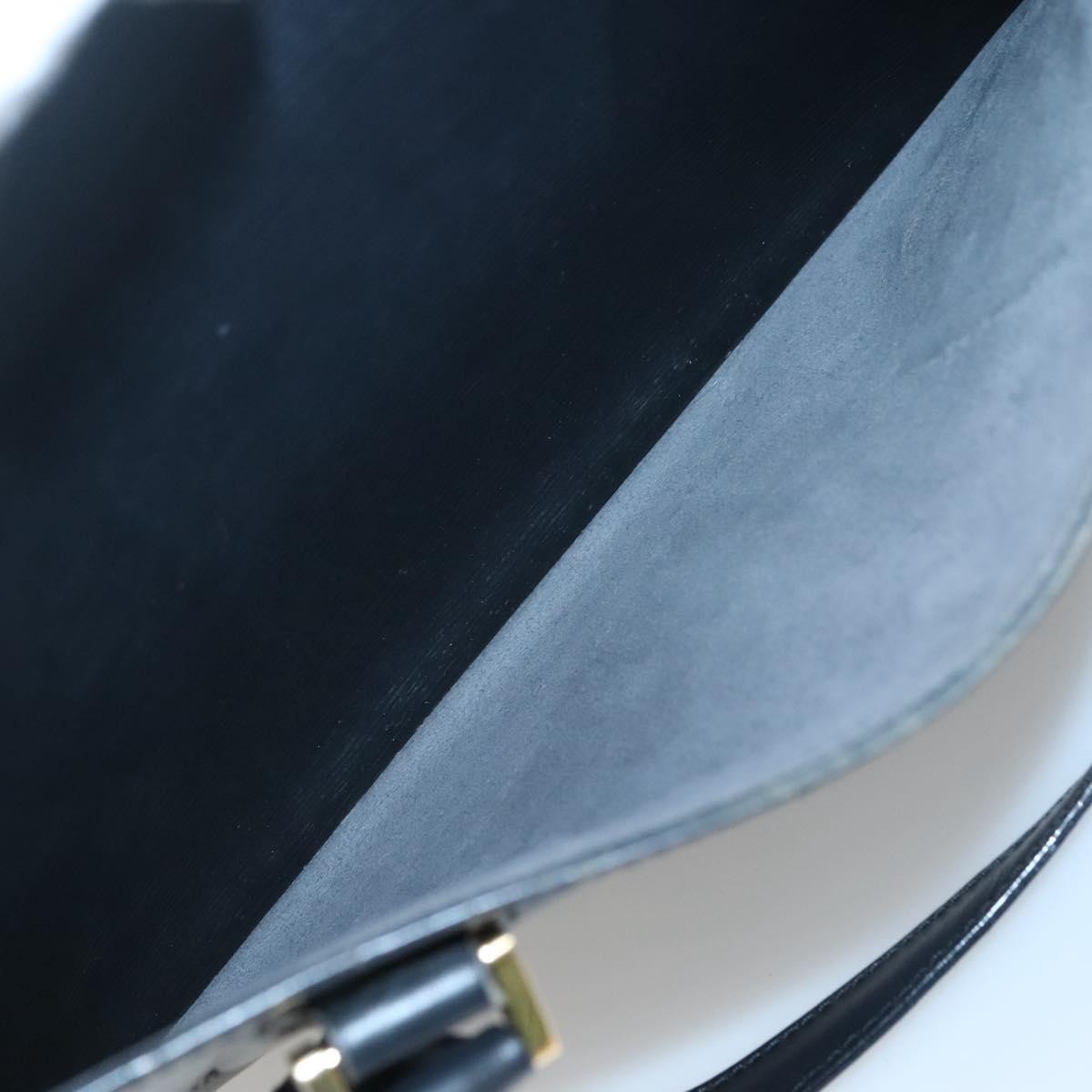 Louis Vuitton Voltaire Handbag Epi Leather, BLACK, LEATHER, Handbag