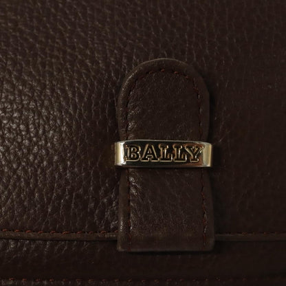 Bally Vintage Shoulder Bag Leather, BROWN, LEATHER, Shoulder bag