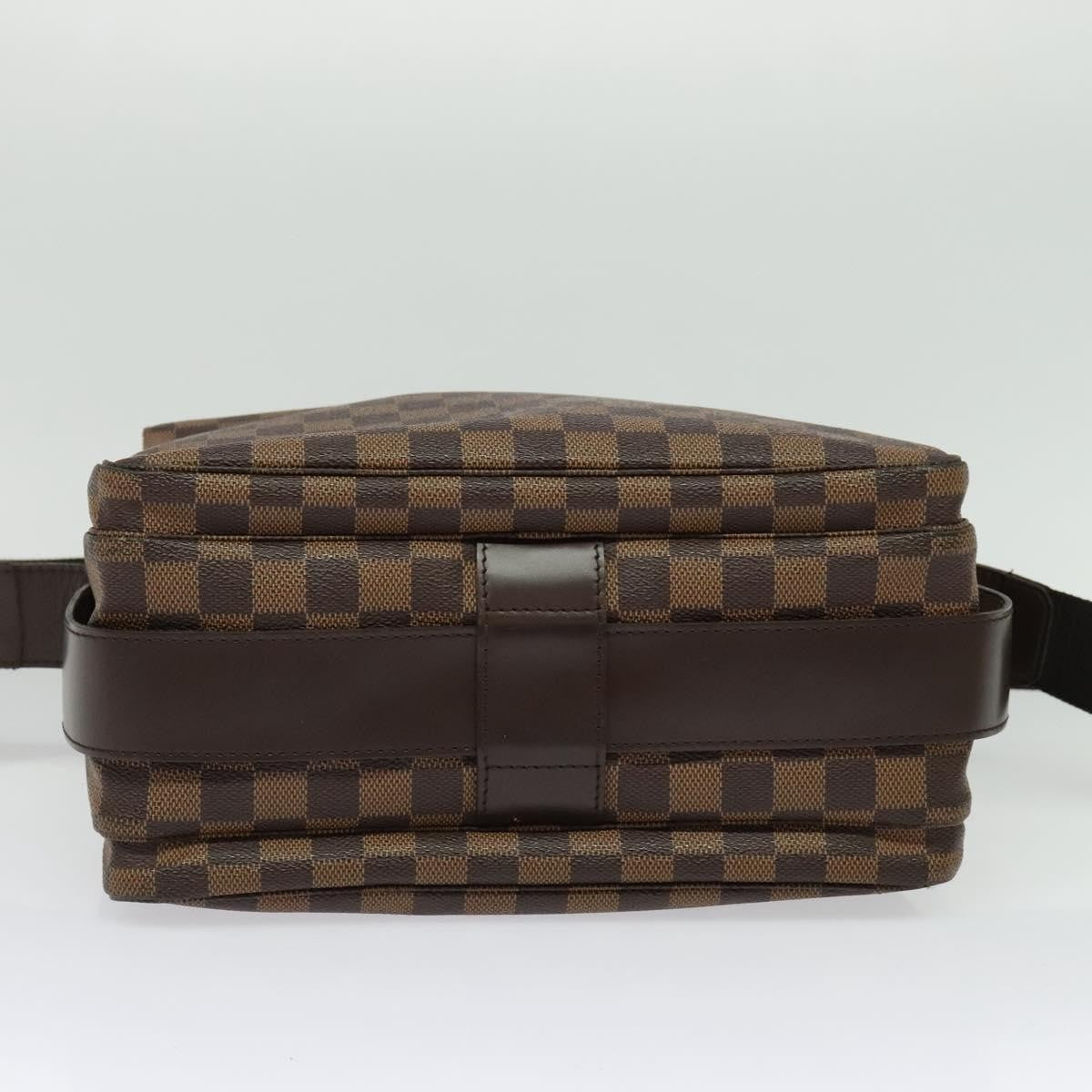 Louis Vuitton Naviglio Handbag Damier, BROWN, CANVAS, Shoulder bag