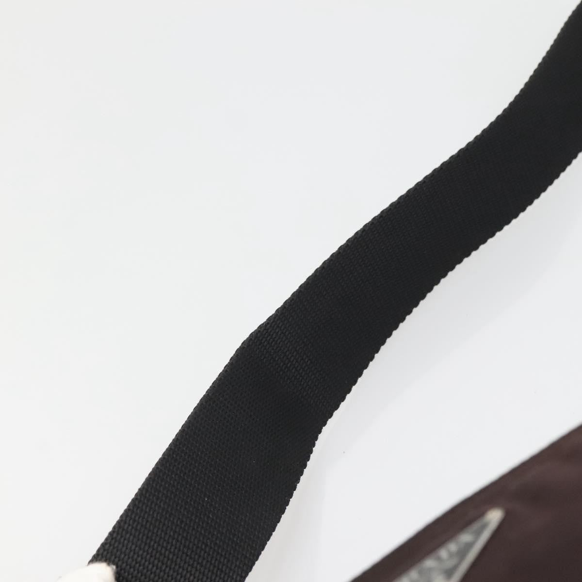 Prada Flat Messenger Bag Tessuto, BLACK, NYLON, Shoulder bag