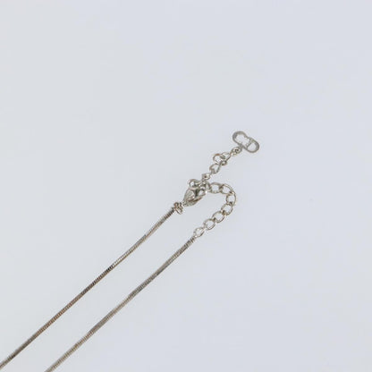 Christian Dior Trotter Pendant Necklace Metal, SILVER, METAL, Necklace