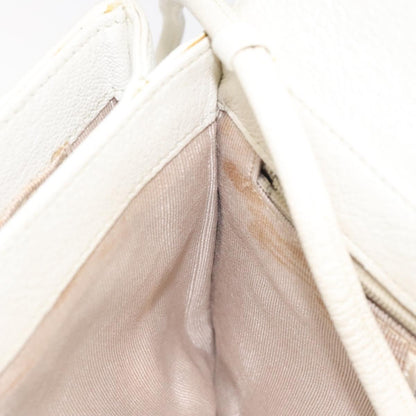 Givenchy Vintage 4G shoulder bag Leather, WHITE, LEATHER, Shoulder bag