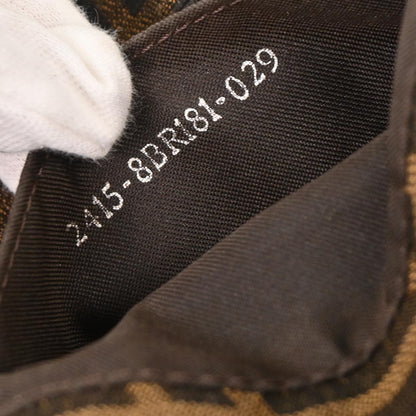 Fendi Baguette Bag Zucca Canvas, BROWN, CANVAS, Handbag