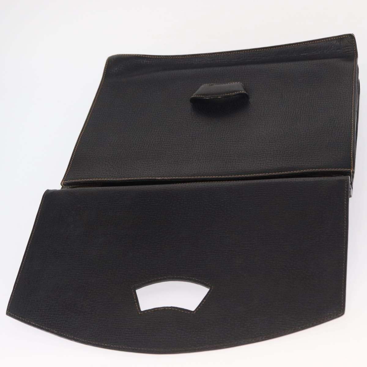 Loewe Barcelona Business Bag Leather, BLACK, LEATHER, Briefcase