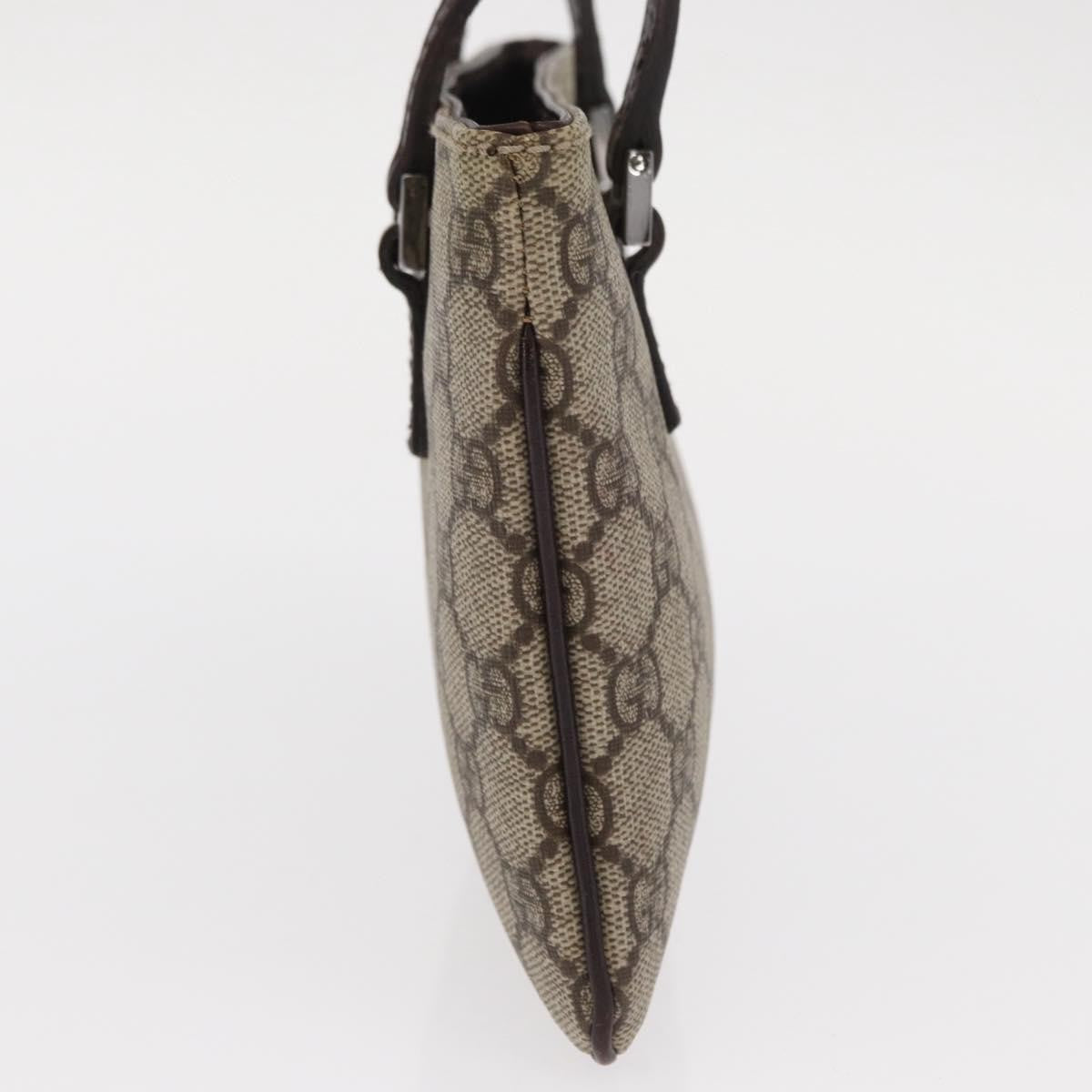 Gucci Vintage Handbag Canvas, BEIGE, PVC, Handbag