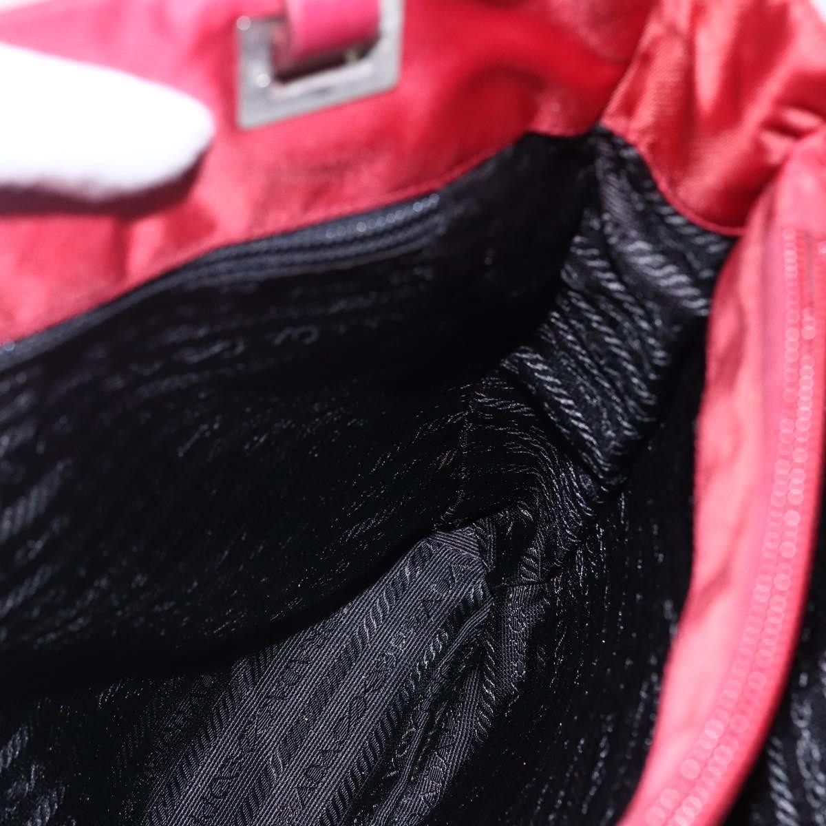 Prada Vintage Tote Tessuto, RED, NYLON, Tote bag
