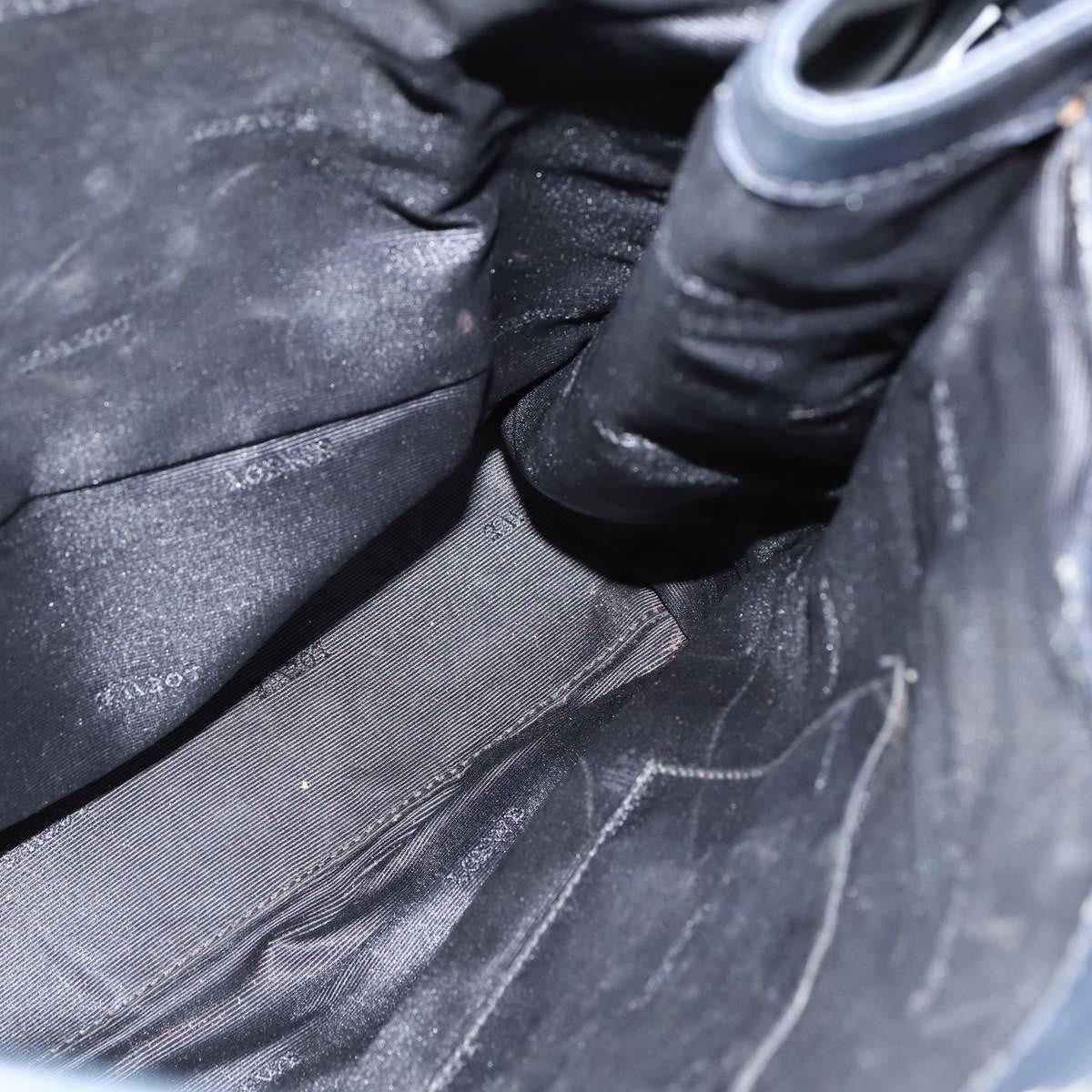 Loewe Anagram Shoulder Bag Leather, BLACK, LEATHER, Shoulder bag