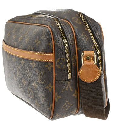 Louis Vuitton Reporter Bag Monogram Canvas, BROWN, CANVAS, Shoulder bag