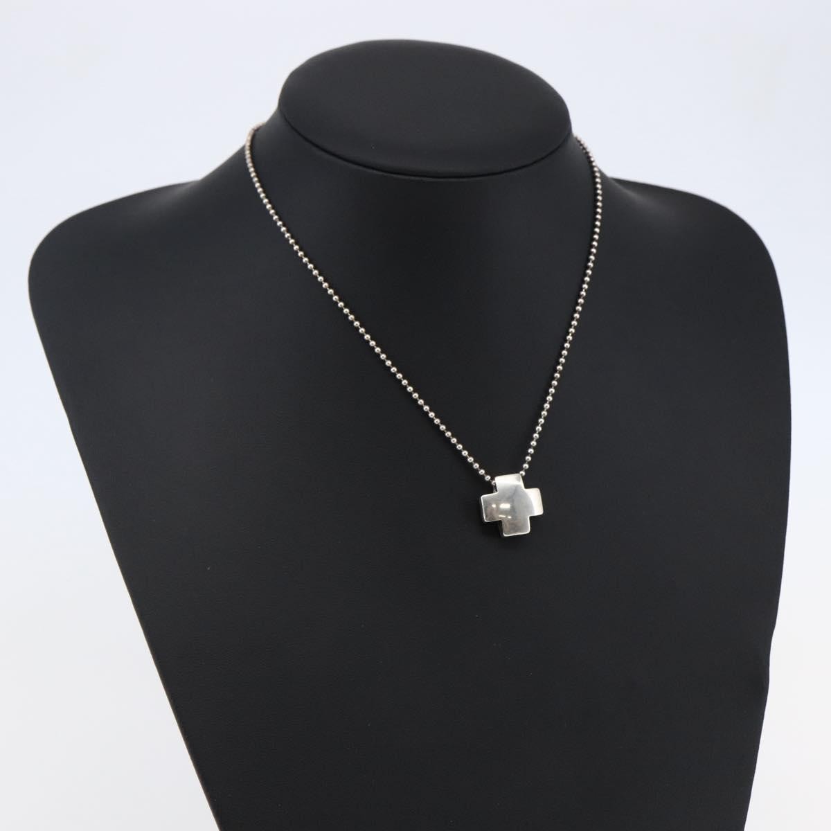 Tiffany & Co. Roman Cross Necklace Silver, SILVER, SILVER, Necklace