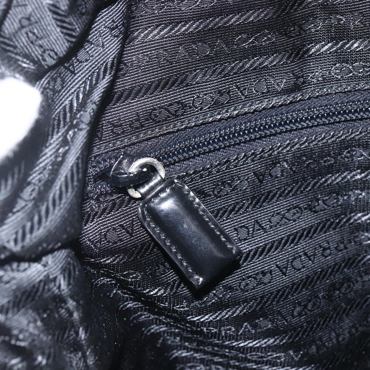 Prada Vintage Handbag Tessuto, BLACK, NYLON, Handbag