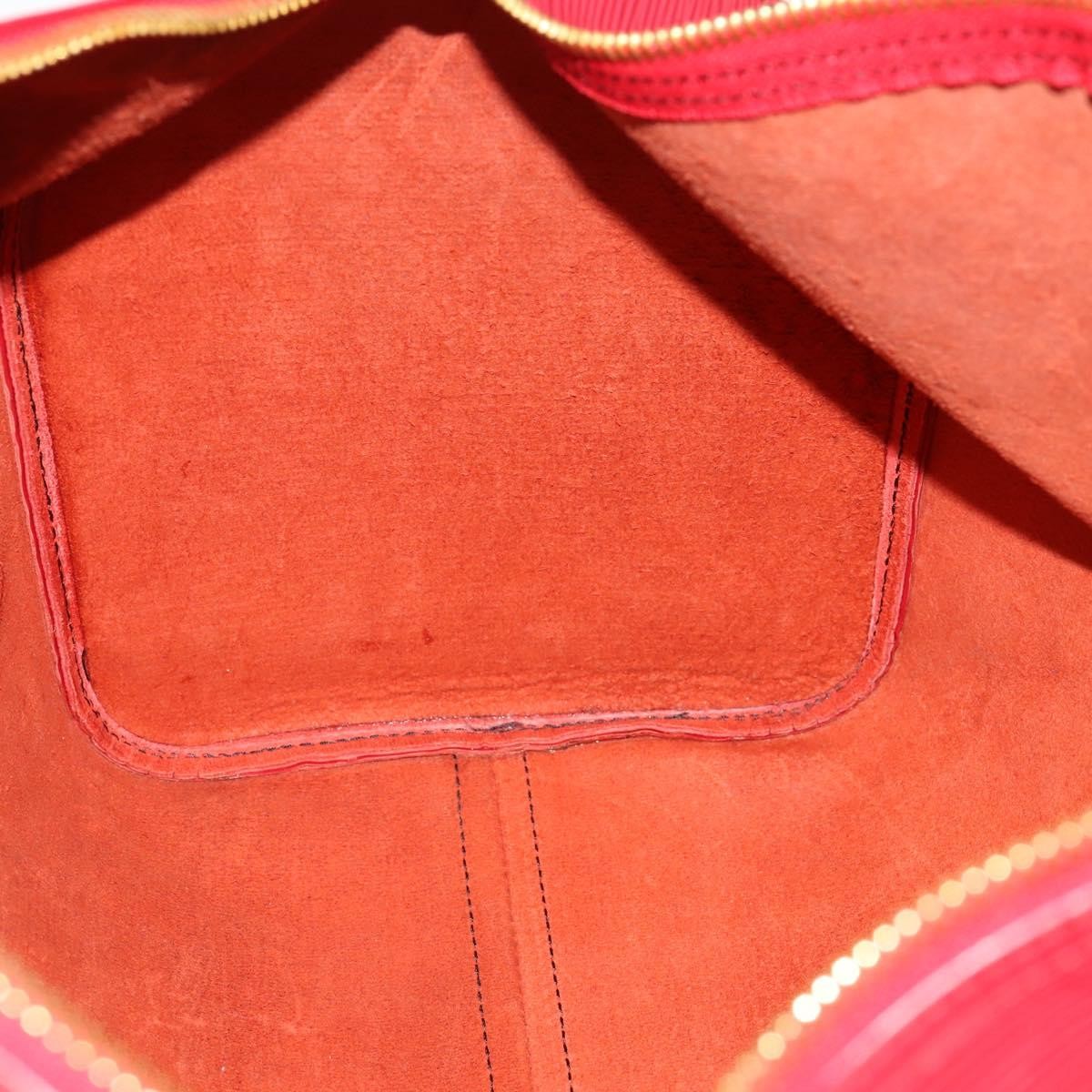 Louis Vuitton Keepall Bag Epi Leather, Red, Leather, Travel Bag