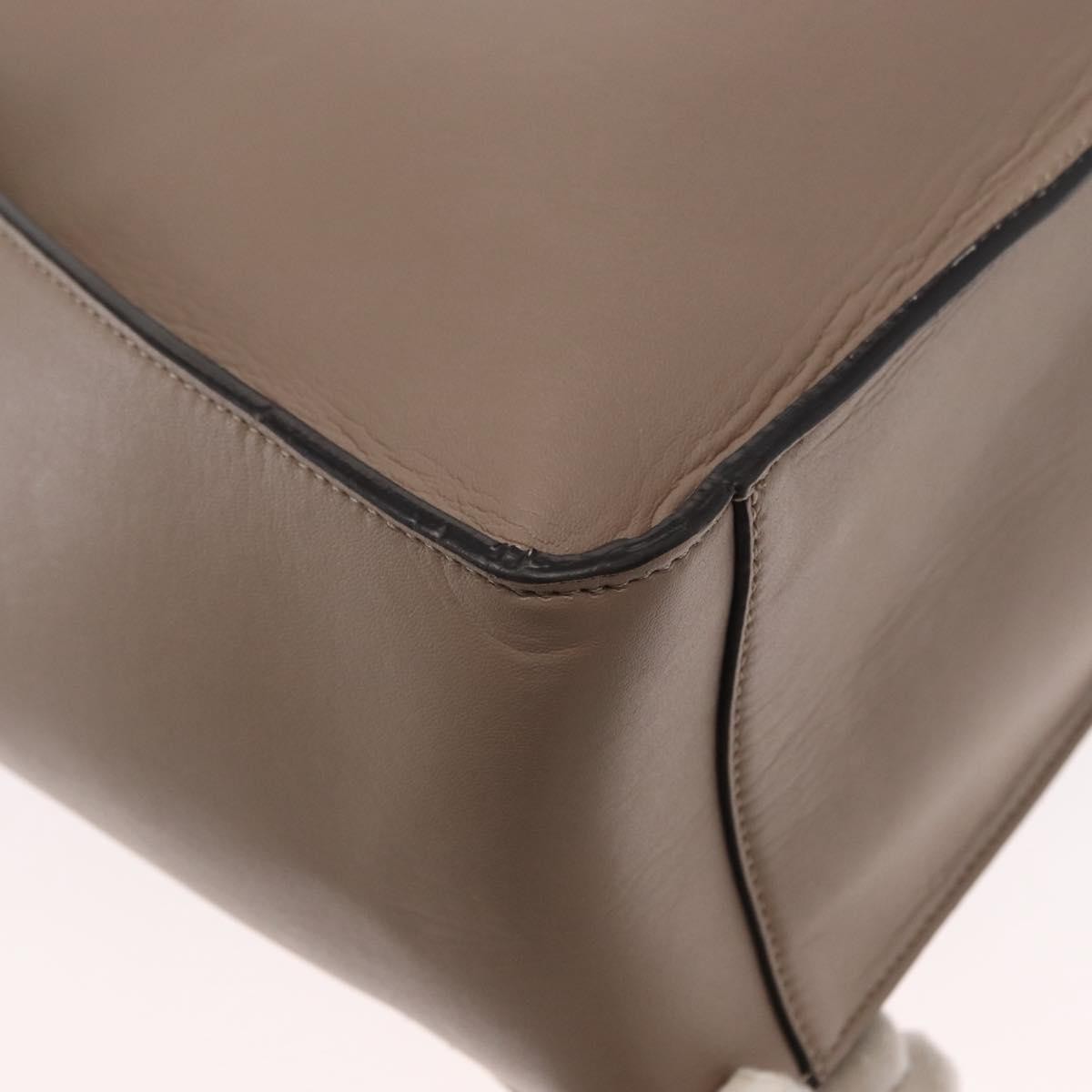 Stella McCartney Alter Tote Perforated Faux Leather, BEIGE, SYNTHETIC, Tote bag