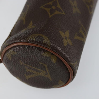 Louis Vuitton Papillon Pochette Monogram Canvas, BROWN, CANVAS, Clutche & pouche