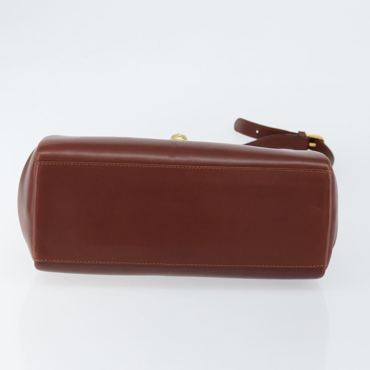 Salvatore Ferragamo Vintage Top handle handbag Leather, BROWN, LEATHER, Handbag