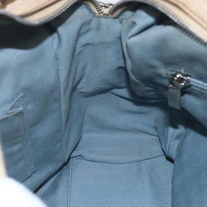 Salvatore Ferragamo Gancini handbag Leather, BEIGE, LEATHER, Shoulder bag