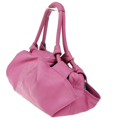Loewe Anagram Logo Nappa Aire Hand Bag Leather, PINK, LEATHER, Handbag