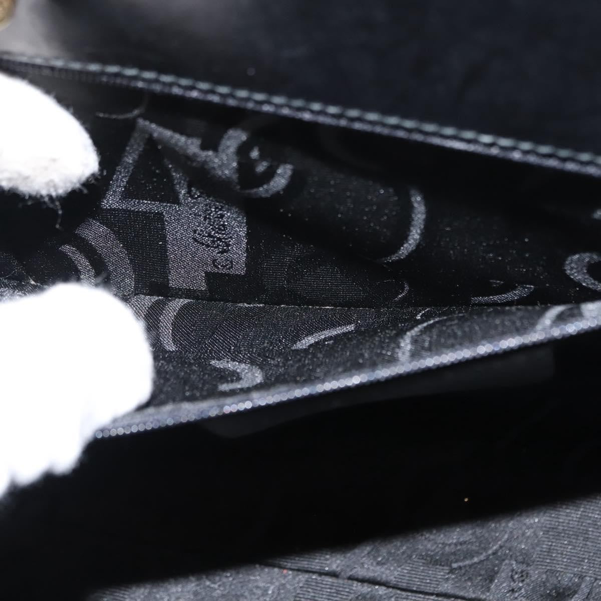 Salvatore Ferragamo Vala Handbag Leather, BLACK, LEATHER, Handbag