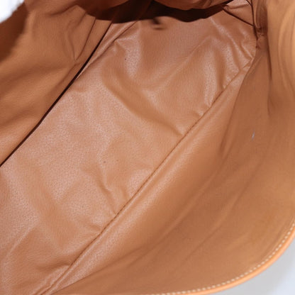 Celine Macadam Shoulder Bag PVC Leather, BEIGE, CANVAS, Shoulder bag