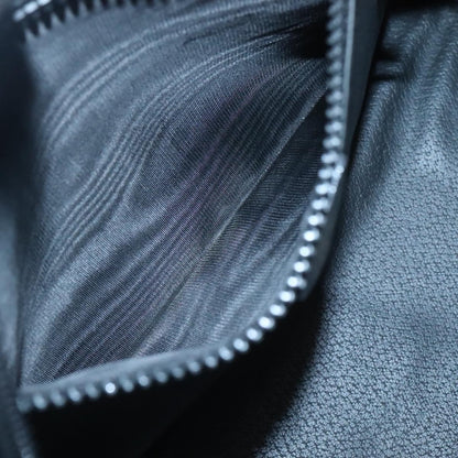 Celine Circle Logo Handbag Leather, BLACK, LEATHER, Handbag