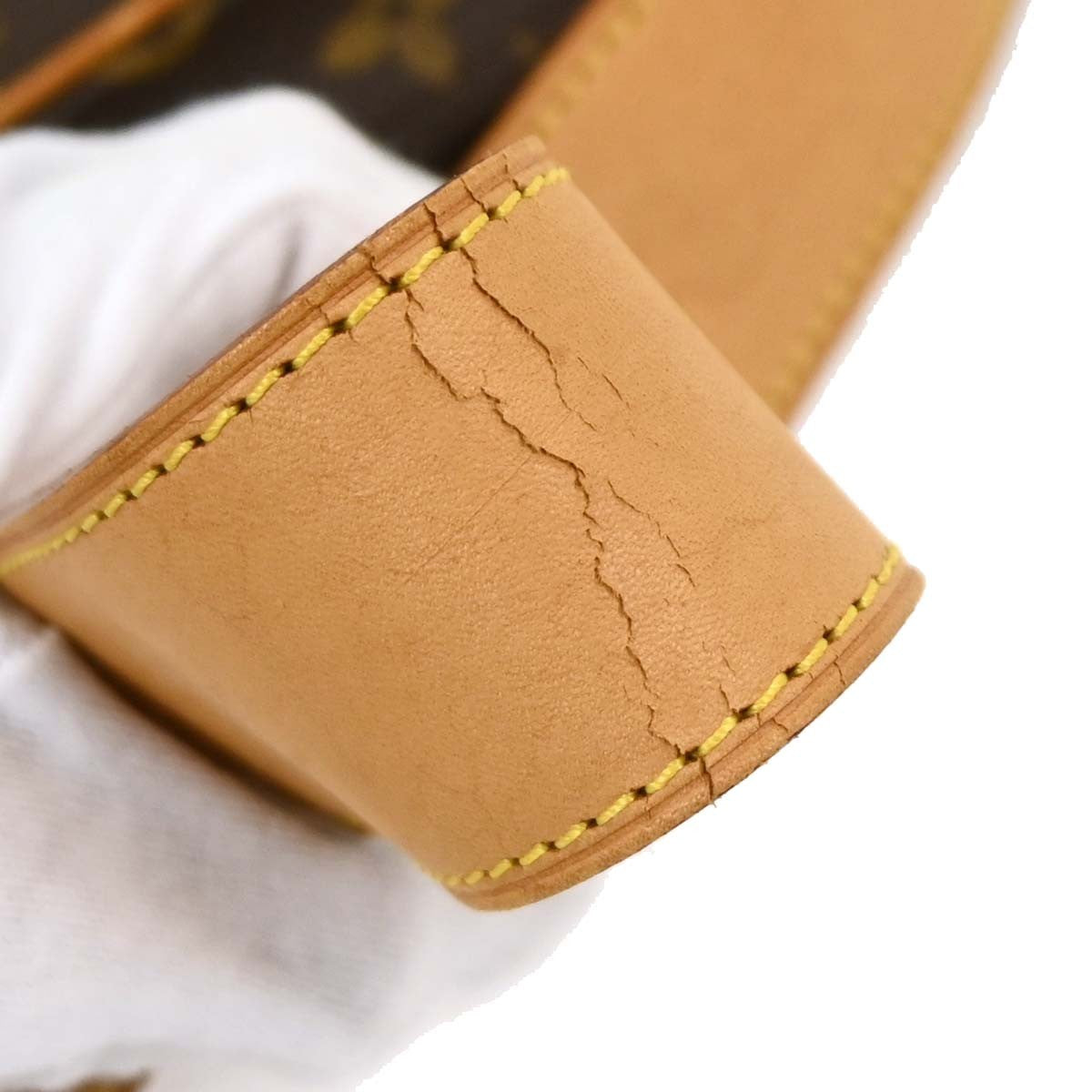 Louis Vuitton Croissant Handbag Monogram Canvas, BROWN, CANVAS, Handbag