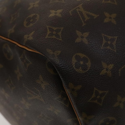 Louis Vuitton Keepall Bag Monogram Canvas, BROWN, CANVAS, Travel bag