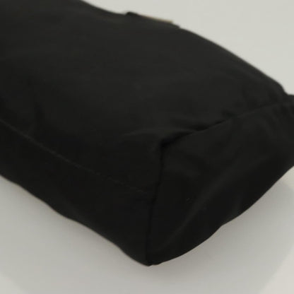 Prada Zip Pouch Tessuto, BLACK, NYLON, Clutche & pouche