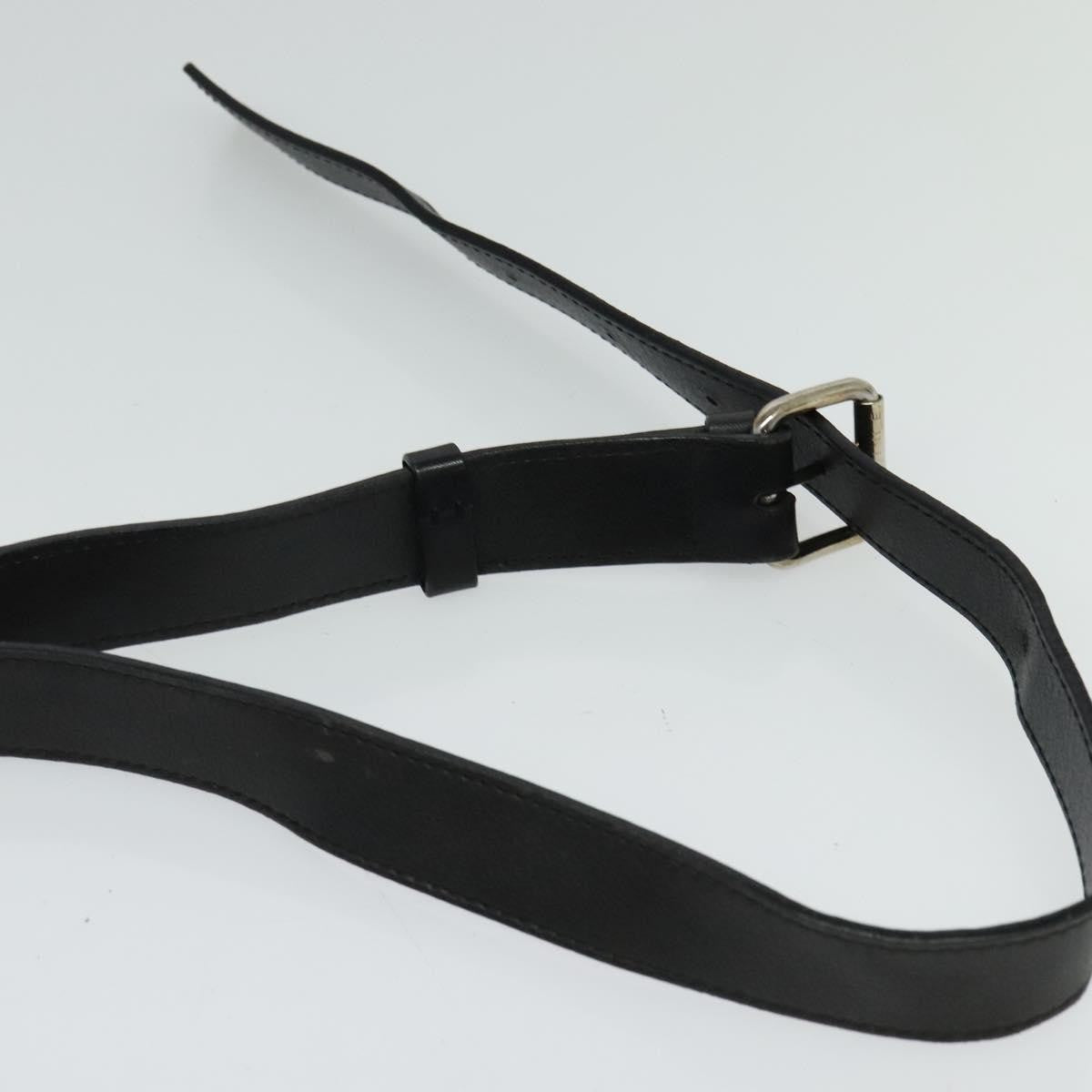 Celine Vintage Macadam Shoulder Bag Canvas, BLACK, CANVAS, Shoulder bag