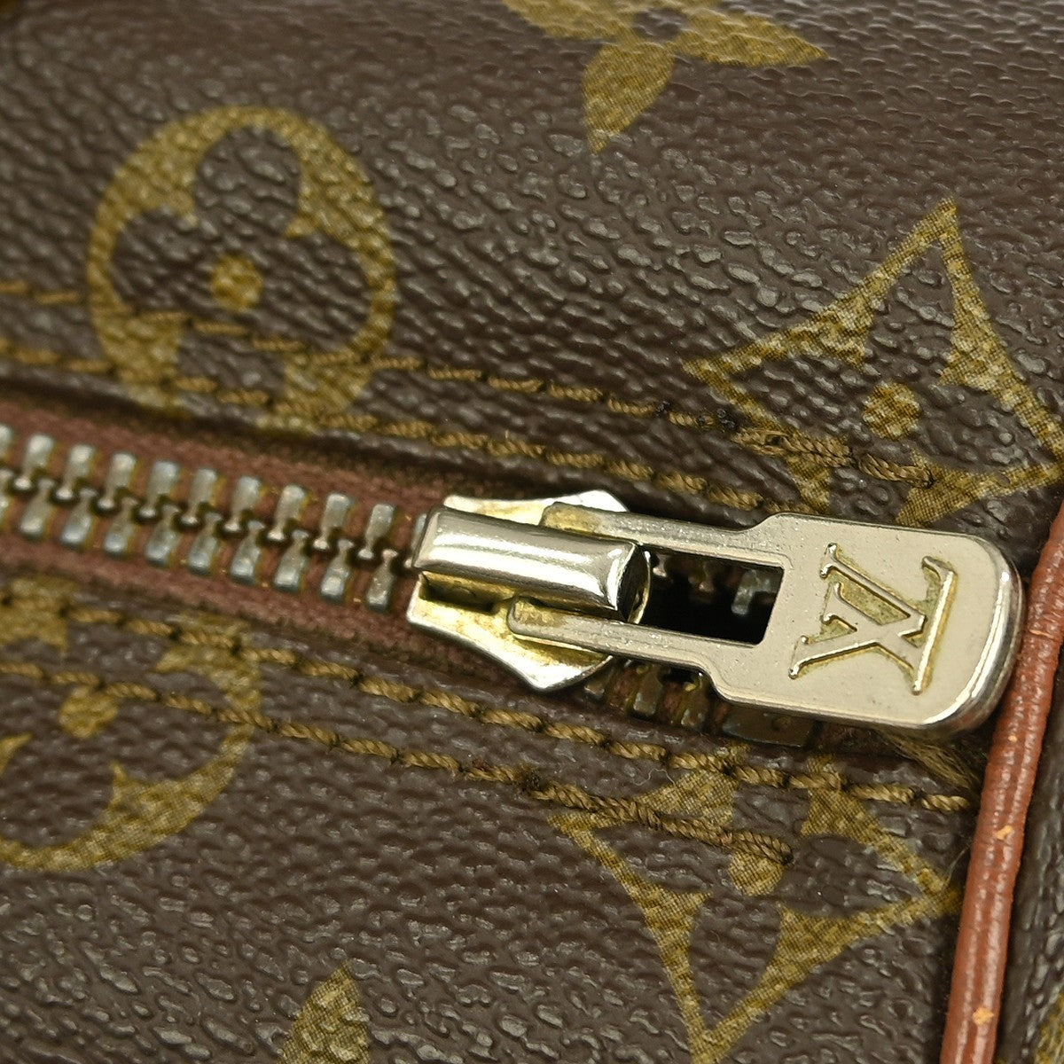 Louis Vuitton Papillon Handbag Monogram Canvas, BROWN, CANVAS, Handbag