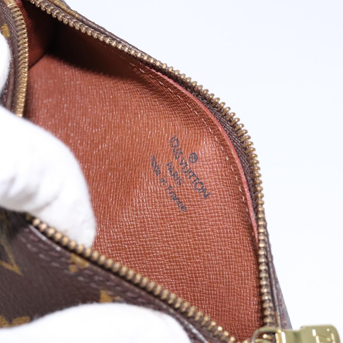 Louis Vuitton Papillon Pochette Monogram Canvas, BROWN, CANVAS, Handbag