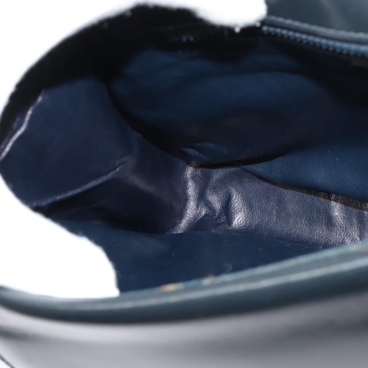 Celine Horse Carriage Shoulder bag Leather, NAVY, LEATHER, Shoulder bag