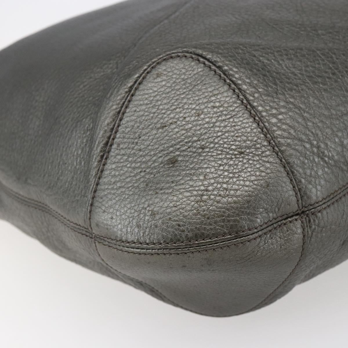 Gucci Soho Chain Hobo Leather, SILVER, LEATHER, Shoulder bag