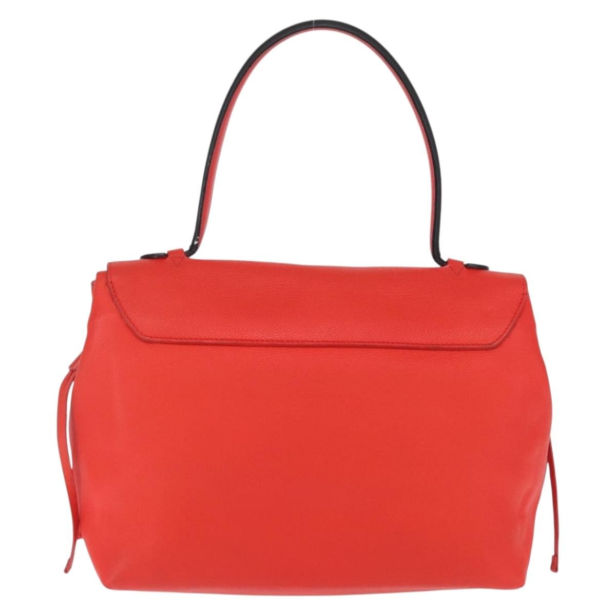 Louis Vuitton Lockme Handbag Leather, RED, LEATHER, Handbag
