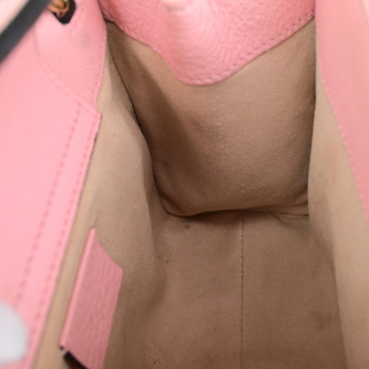 Gucci Diana NM Bamboo Handle Tote Leather, PINK, LEATHER, Tote bag