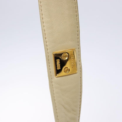 Chanel Vintage CC Flap Crossbody Bag Quilted Lambskin, BEIGE, LEATHER, Shoulder bag