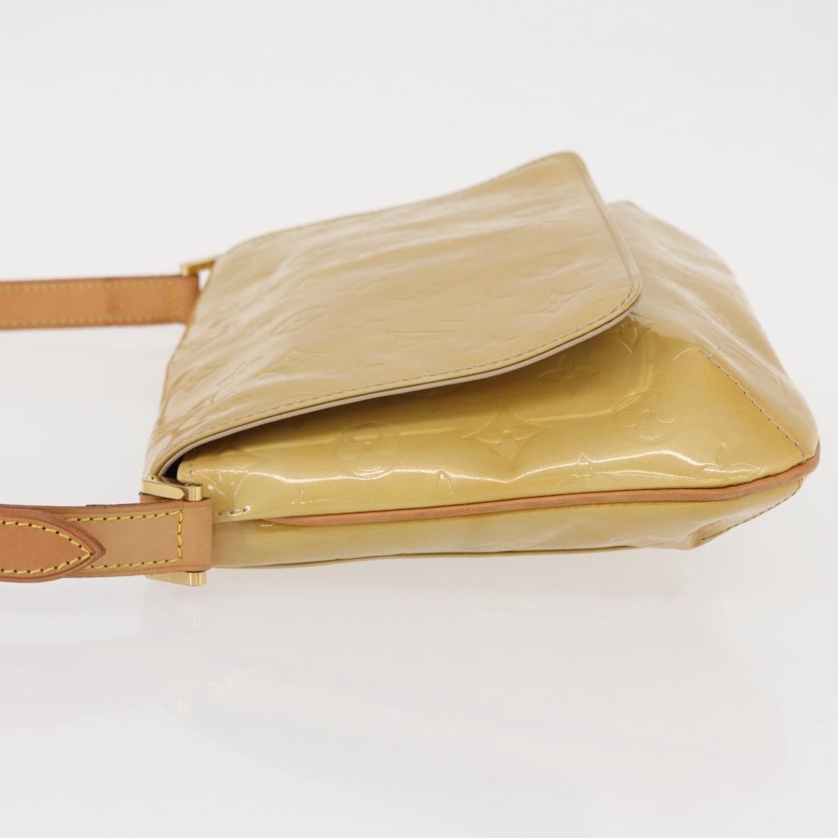 Louis Vuitton Thompson Street Handbag Monogram Vernis, BEIGE, PATENT_LEATHER, Shoulder bag