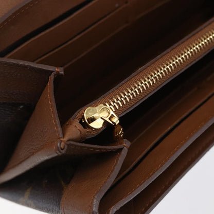 Louis Vuitton Elysee Wallet Monogram Canvas and Leather, CAMEL, CANVAS, Wallets