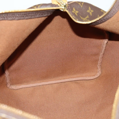 Louis Vuitton Keepall Bag Monogram Canvas, BROWN, CANVAS, Travel bag