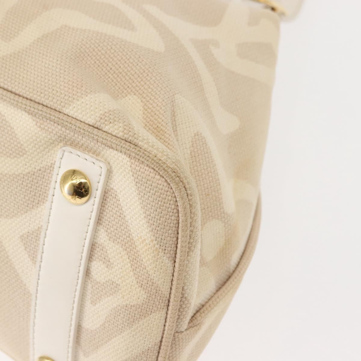 Louis Vuitton Tahitienne Cabas Canvas, BEIGE, CANVAS, Tote bag